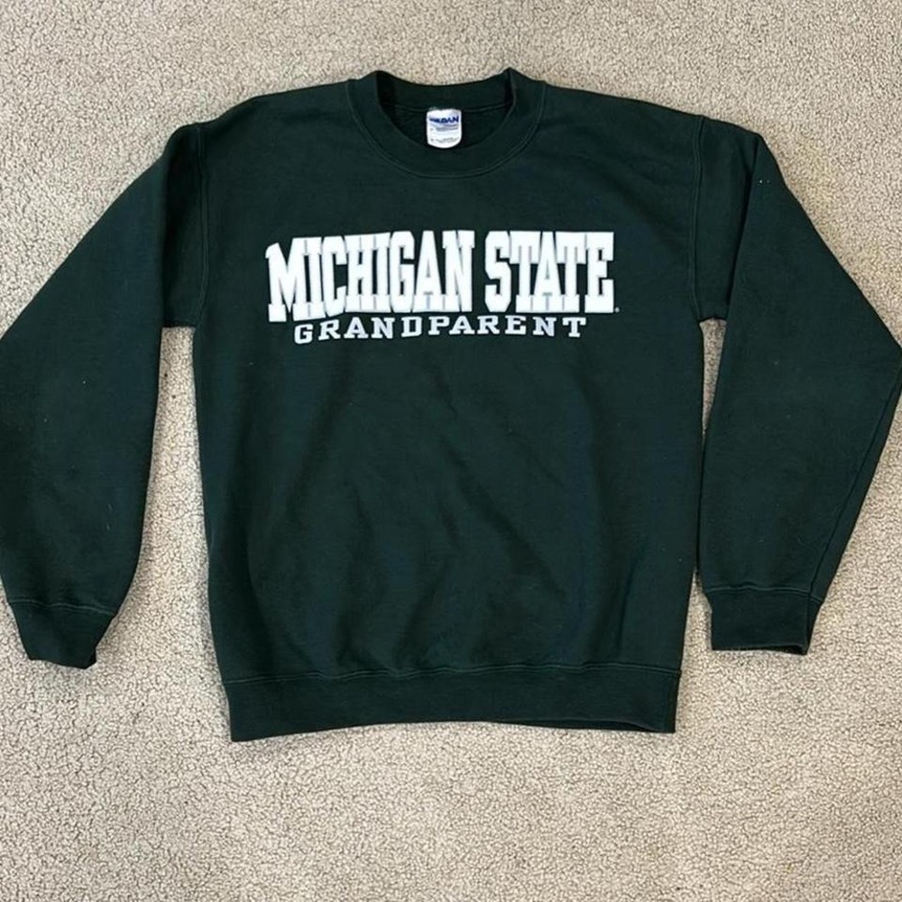 Michigan State University grandparent crewneck sweatshirt